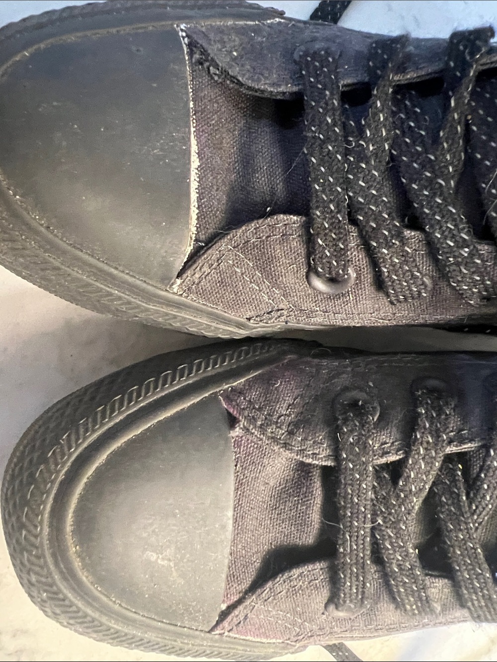 RARE Converse Black High-Top Lug-Sole Sneakers Water Resistant - Picture 5 of 6